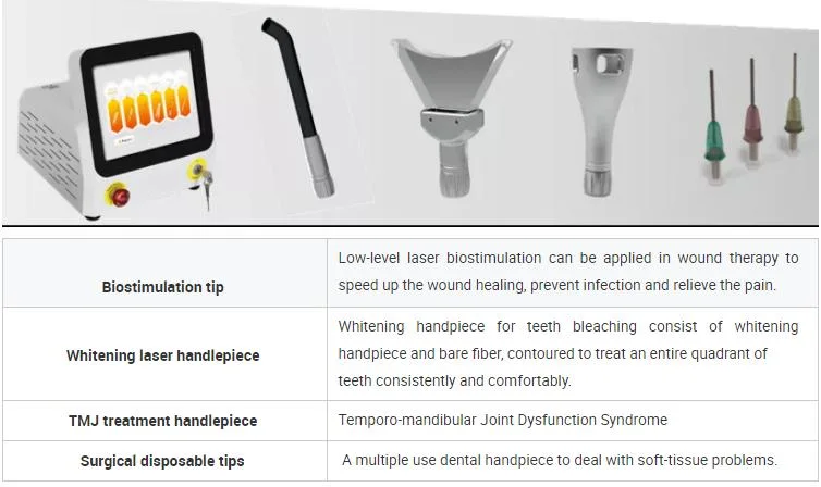 Laser Dental Machine 980 Nm Dental Soft Tissue Laser Machine