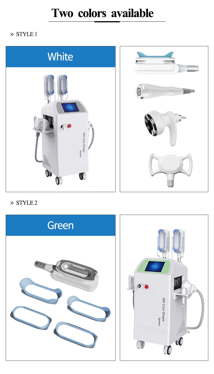 Top Trending Products Multifunction 360 Surrounding Cooling Cryolipolysis Cavitation RF Fat Removal Freezing System