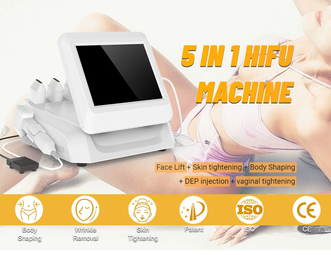 Vmax Liposuction Face Skin Lift Body Slimming Multifunctional Hifu Machine