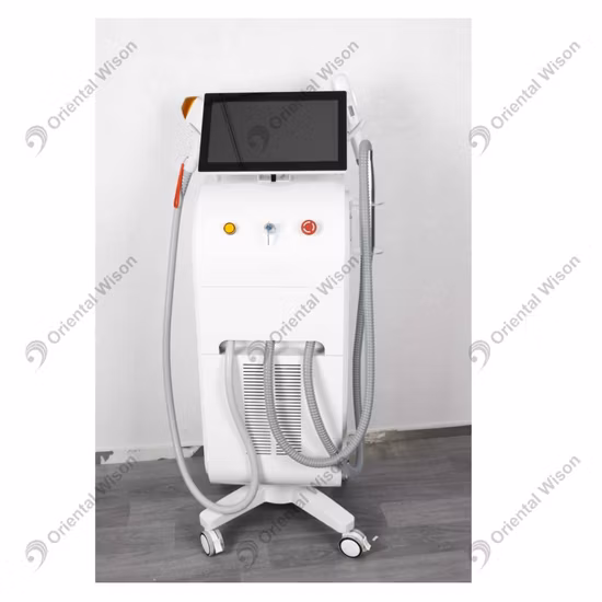 1064 긴 펄스 제모 레이저 의료 CE는 제모 및 문신 제거를 위한 1개의 다기능 IPL RF Elight Q 스위치 ND YAG 레이저 장치에 대하여 8을 승인했습니다